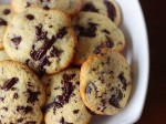 Cookies de Baunilha com raspas de chocolate